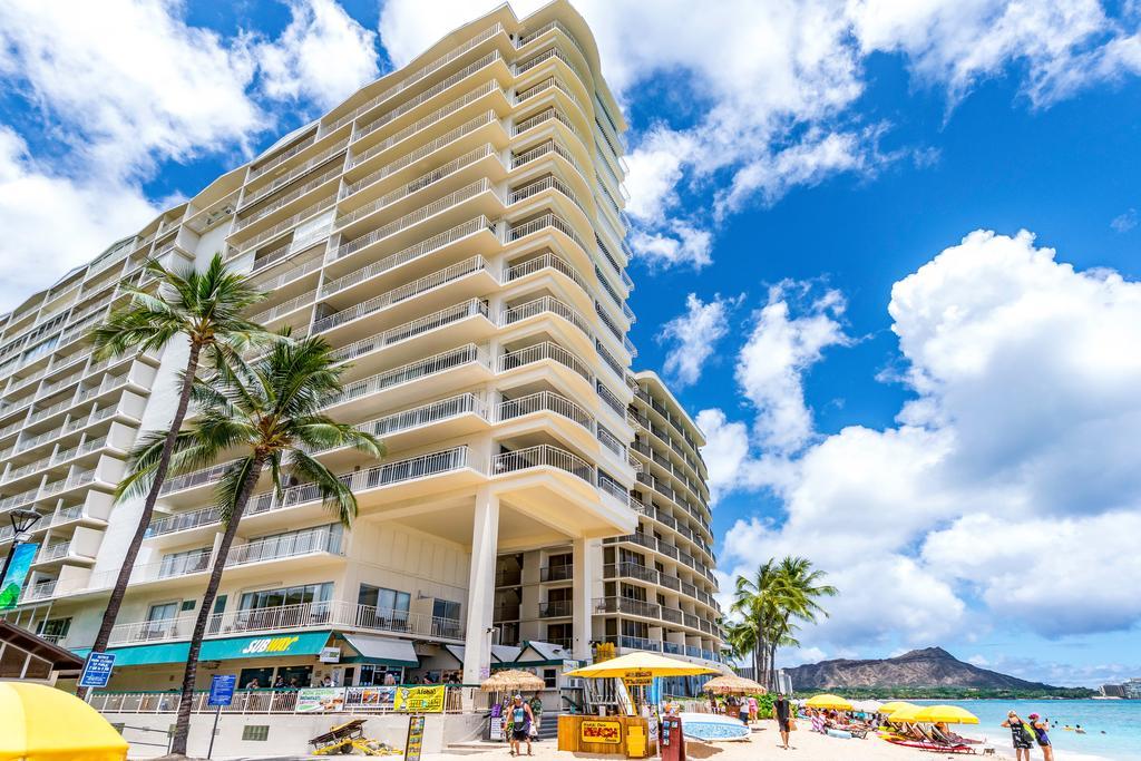 Waikiki Shore 1116 Beachfront Honolulu Dış mekan fotoğraf